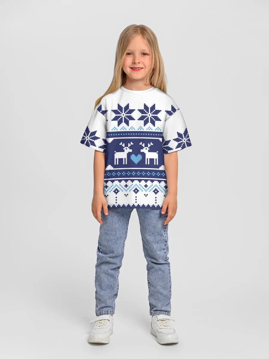 T-shirt coton oversize fille