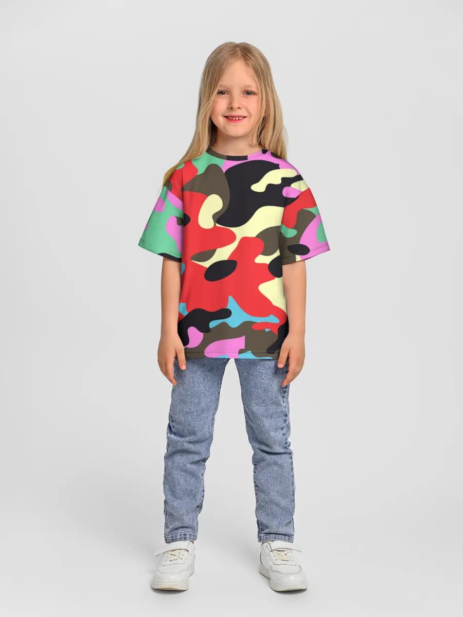 T-shirt coton oversize fille