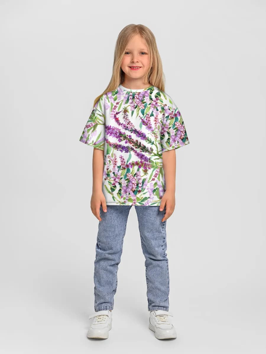 T-shirt coton oversize fille