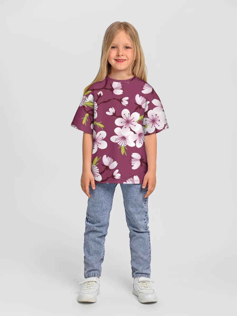 T-shirt coton oversize fille