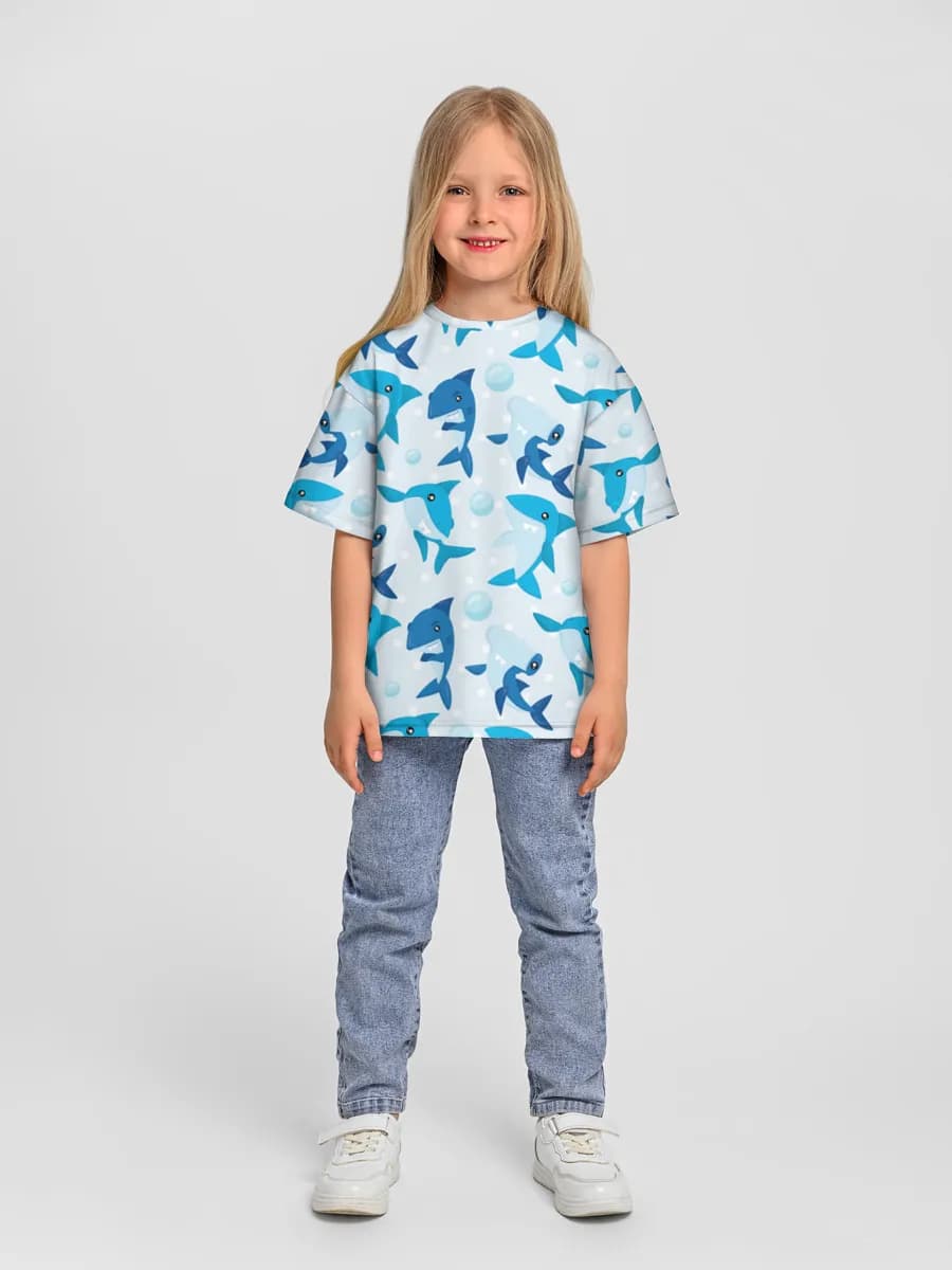 T-shirt coton oversize fille