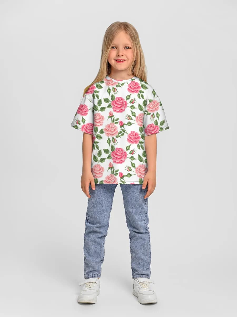 T-shirt coton oversize fille