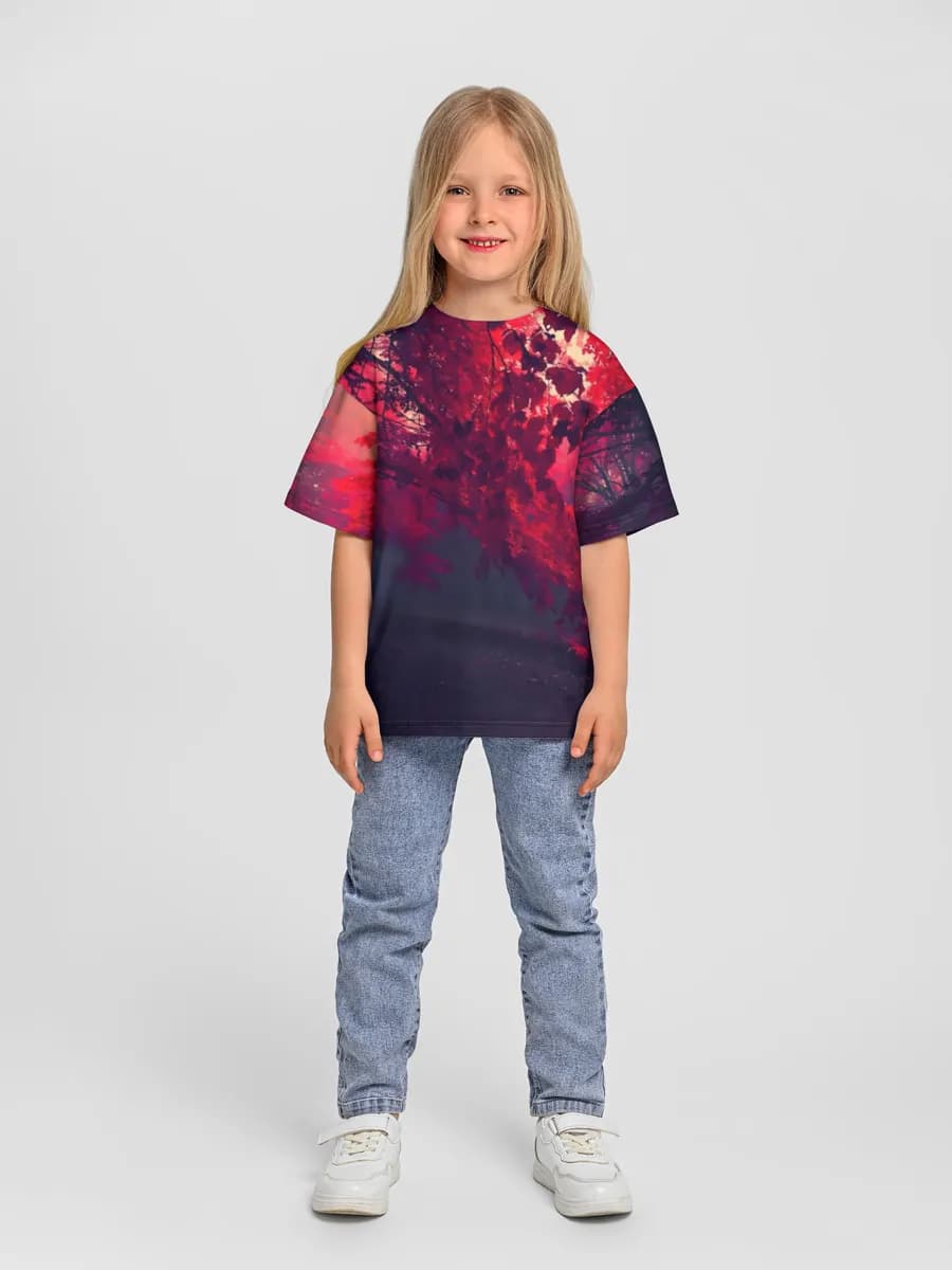 T-shirt coton oversize fille