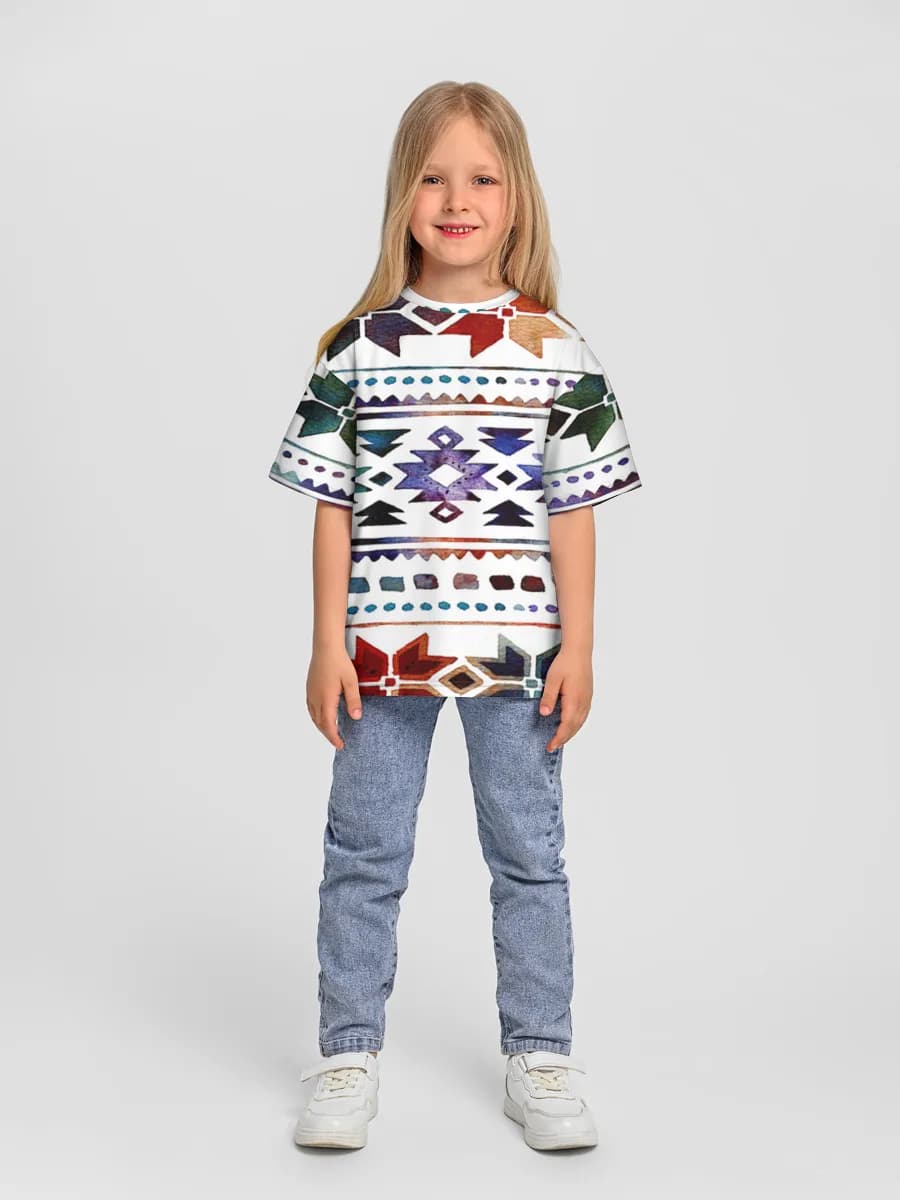 T-shirt coton oversize fille