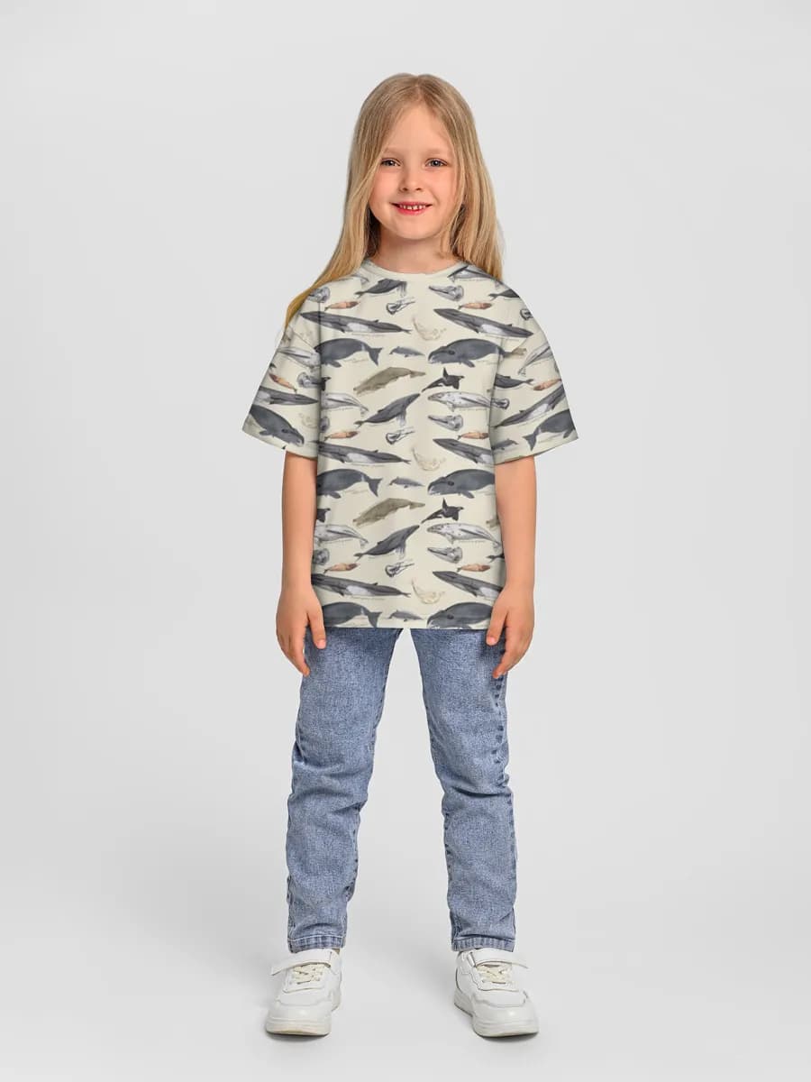 T-shirt coton oversize fille