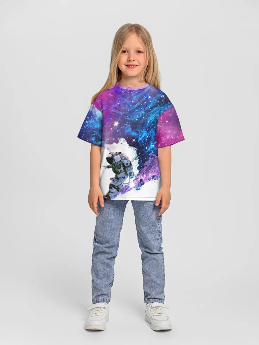 T-shirt coton oversize fille
