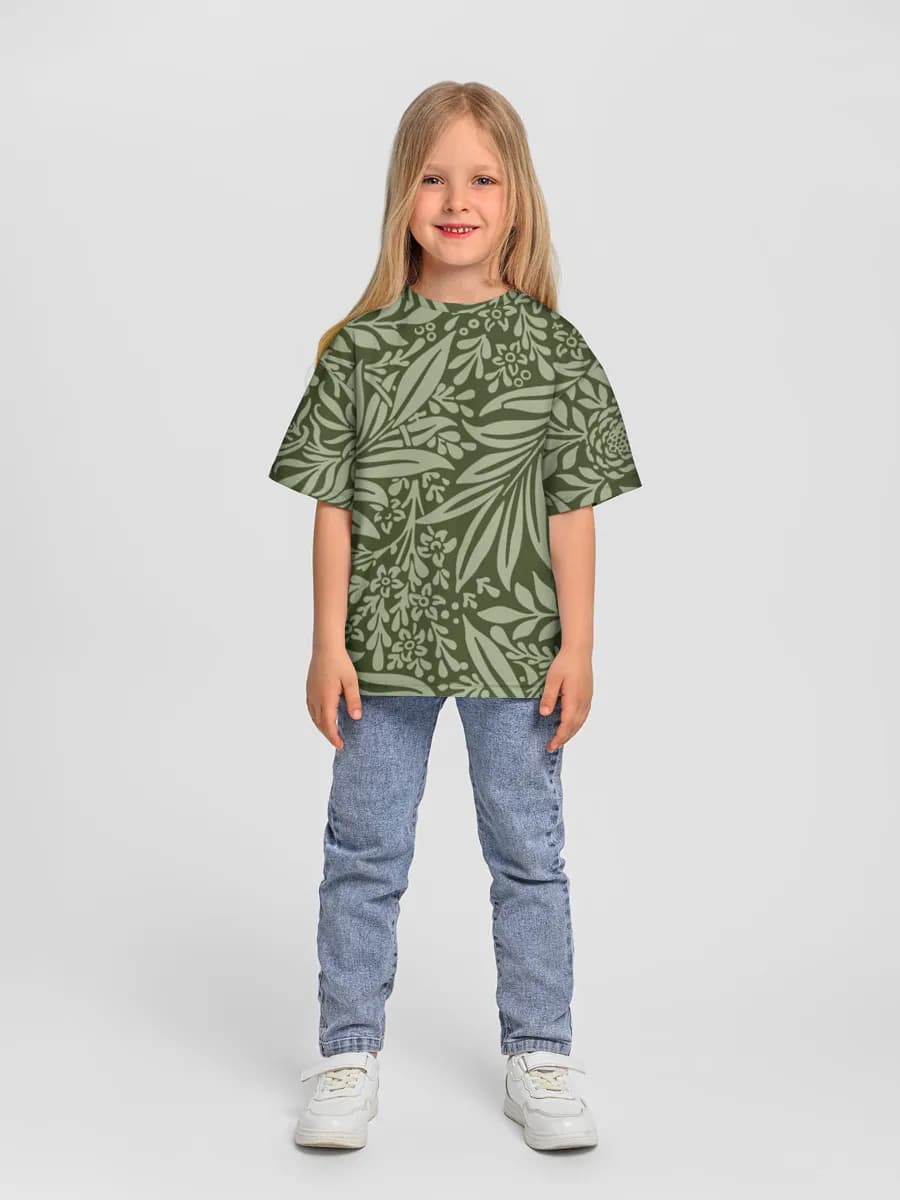 T-shirt coton oversize fille