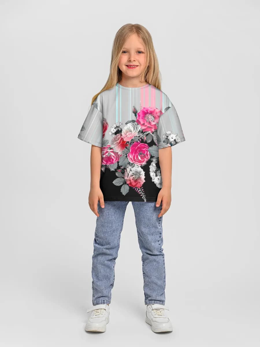 T-shirt coton oversize fille