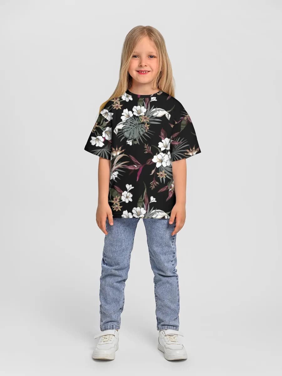 T-shirt coton oversize fille