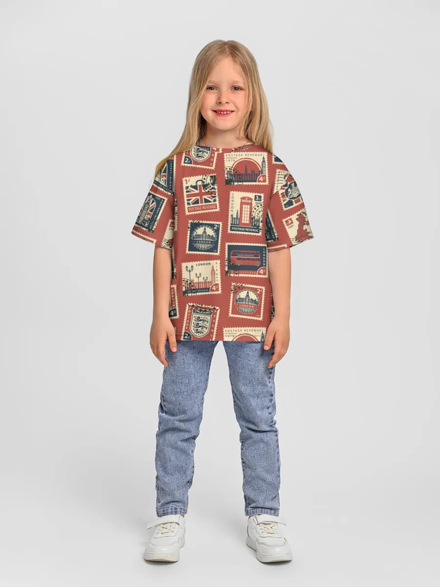 T-shirt coton oversize fille