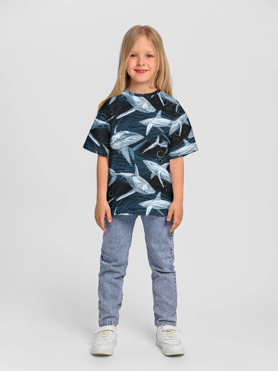 T-shirt coton oversize fille