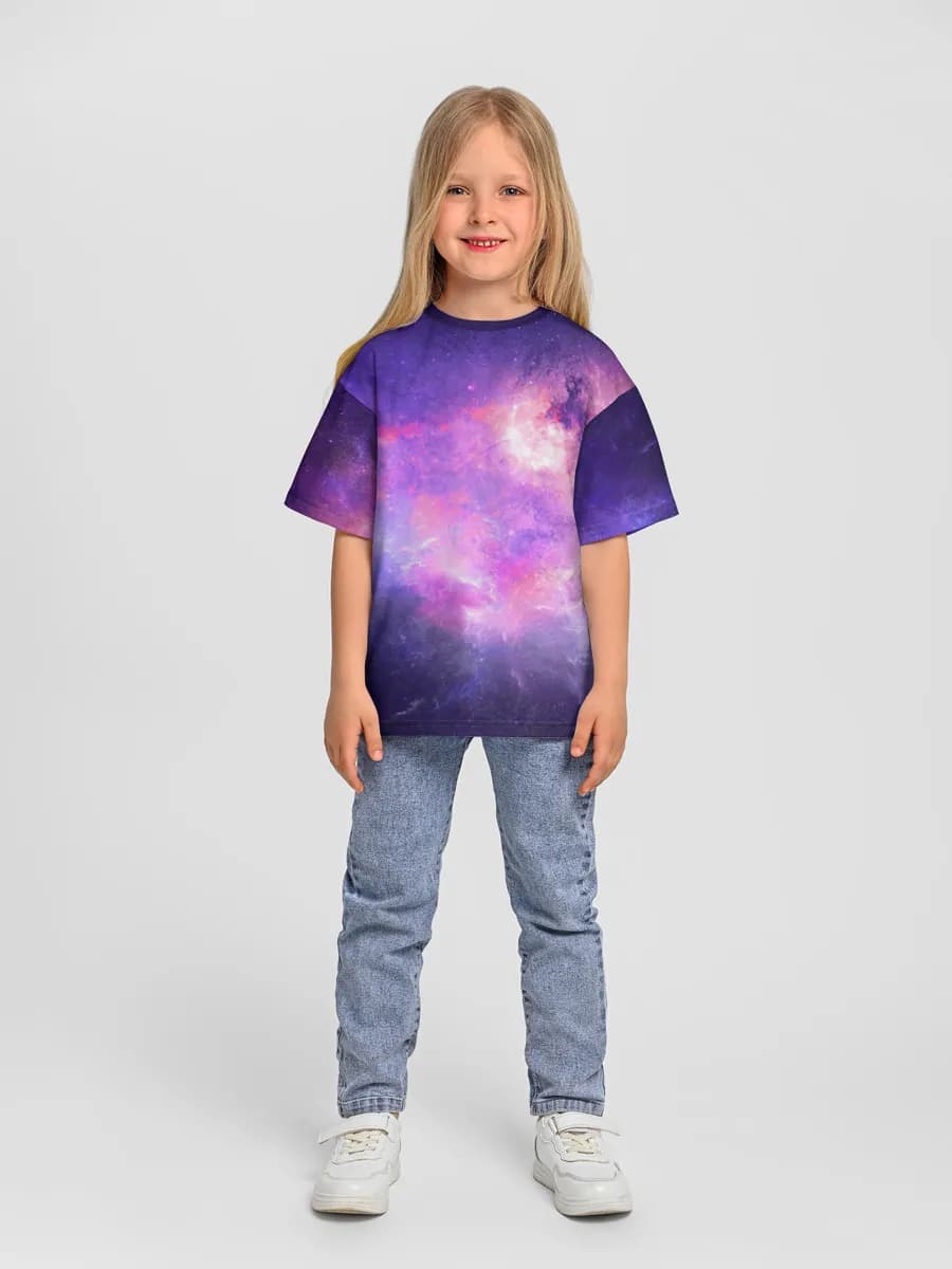T-shirt coton oversize fille