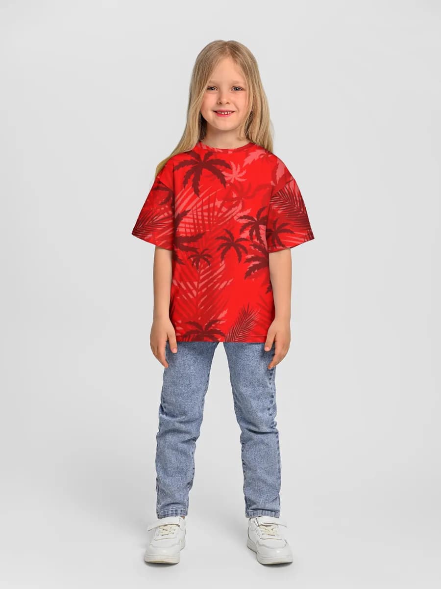 T-shirt coton oversize fille