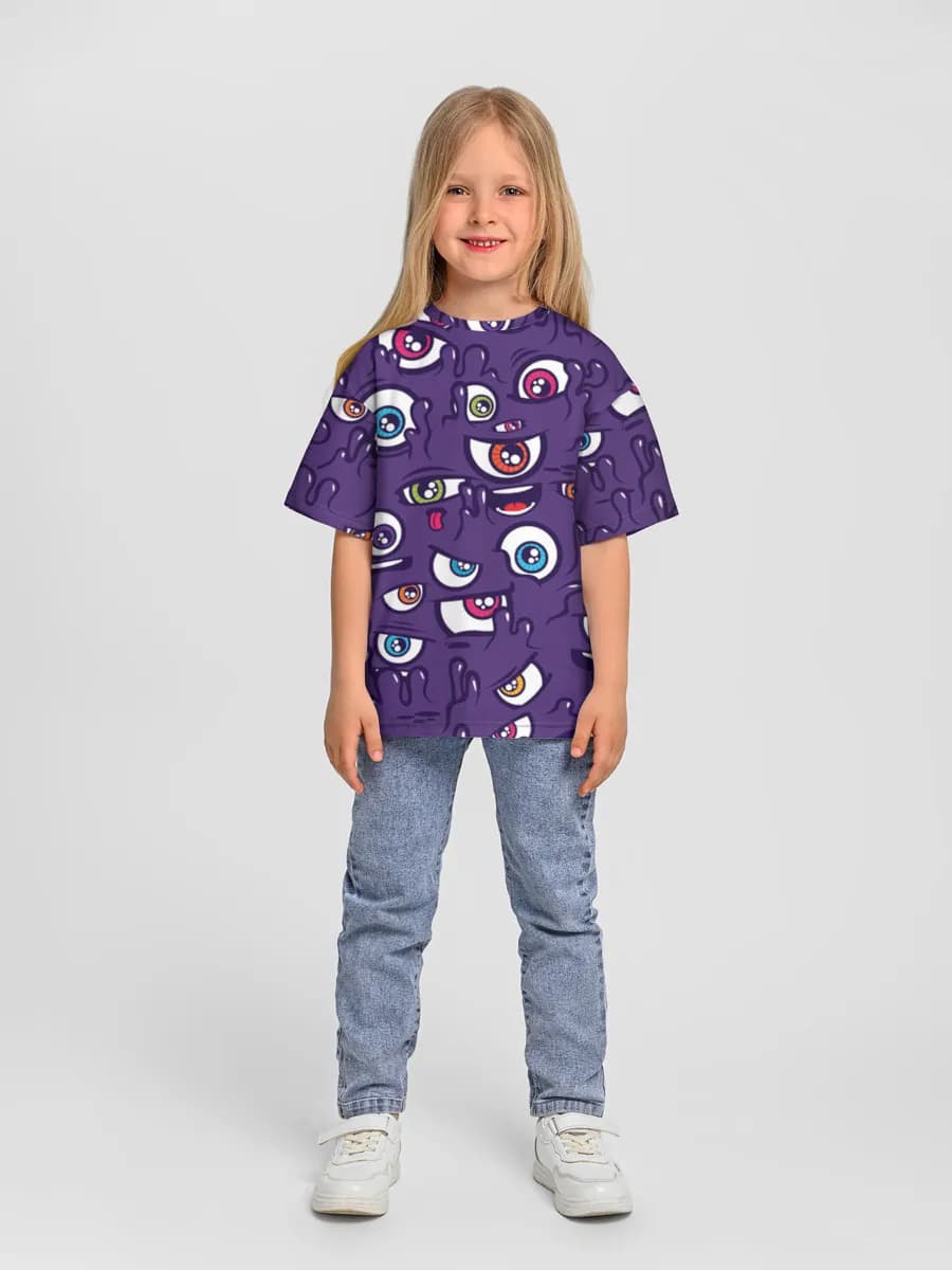 T-shirt coton oversize fille
