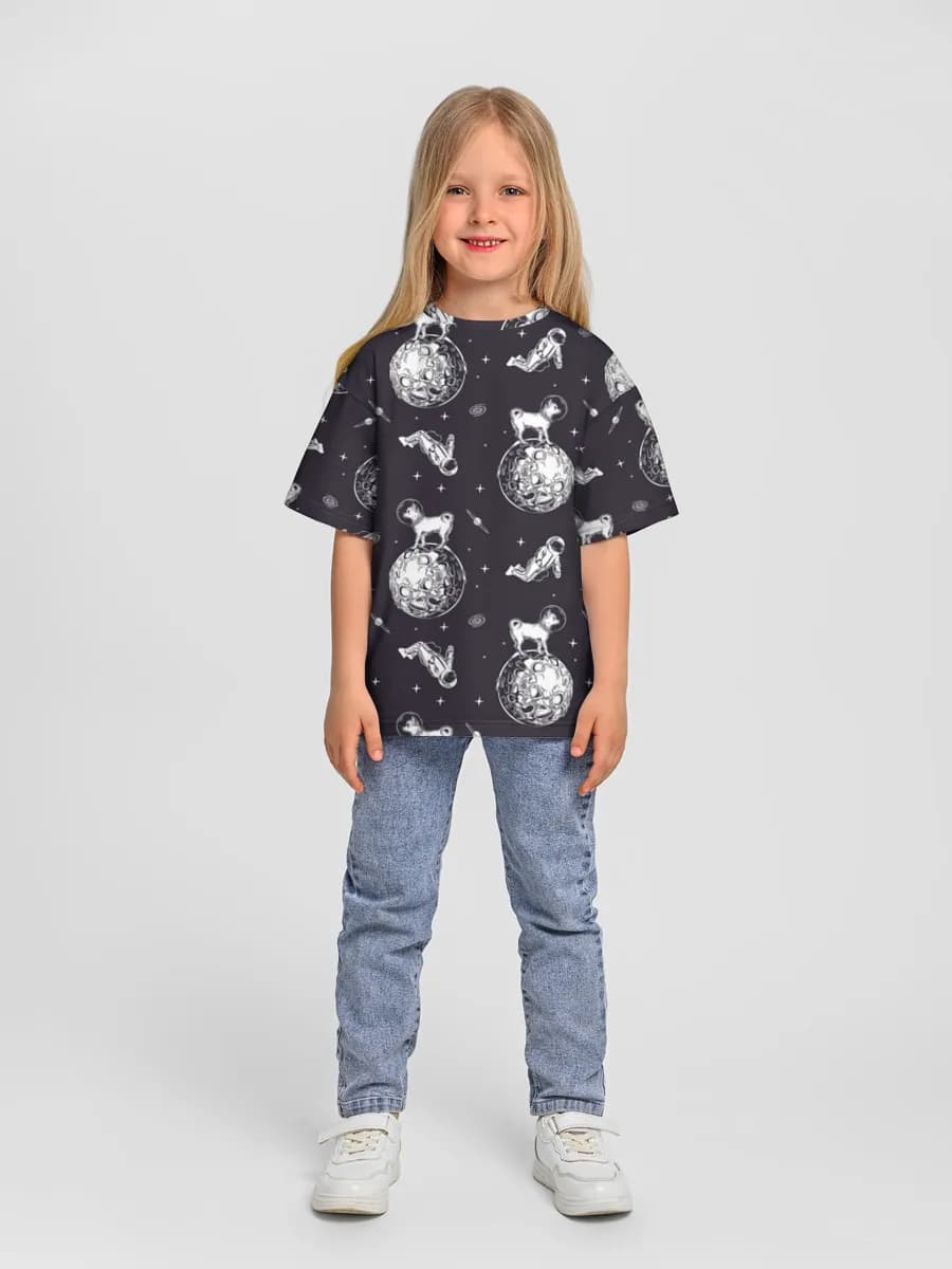 T-shirt coton oversize fille