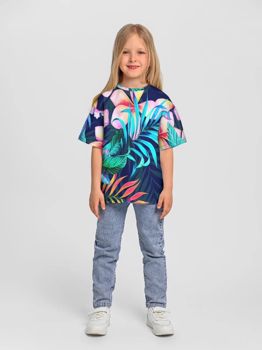 T-shirt coton oversize fille