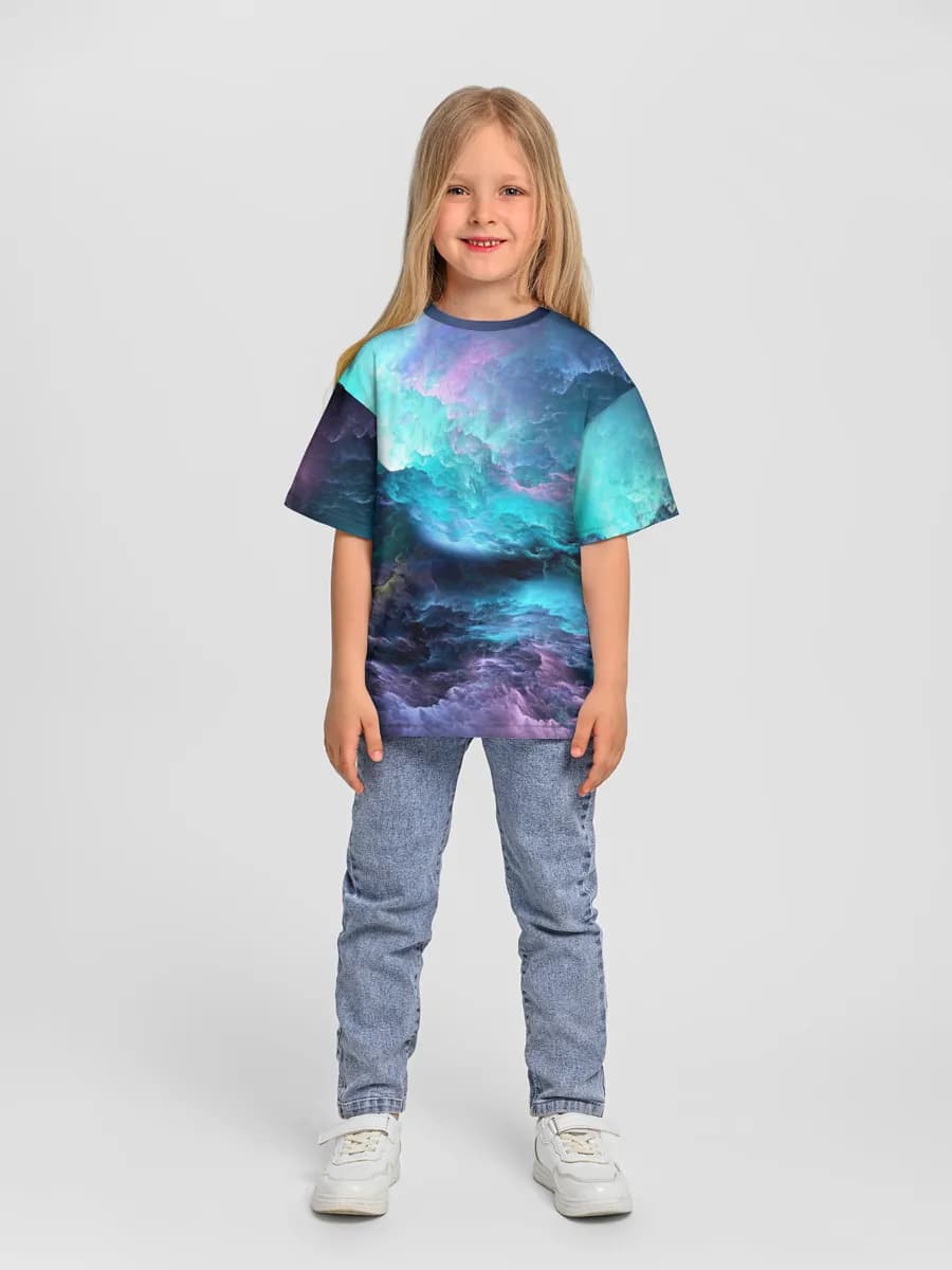 T-shirt coton oversize fille