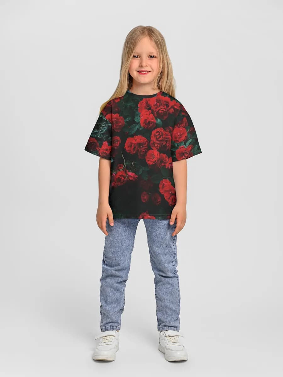 T-shirt coton oversize fille