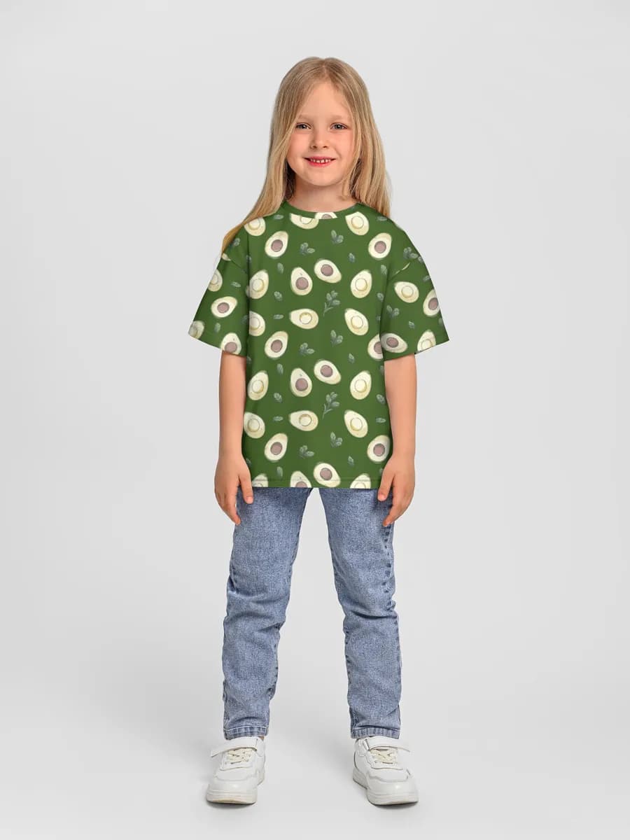 T-shirt coton oversize fille