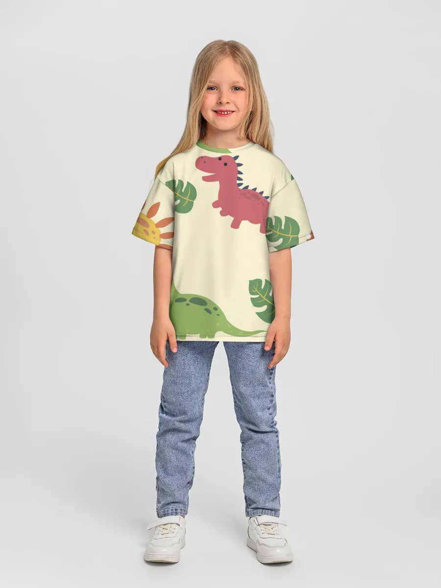 T-shirt coton oversize fille