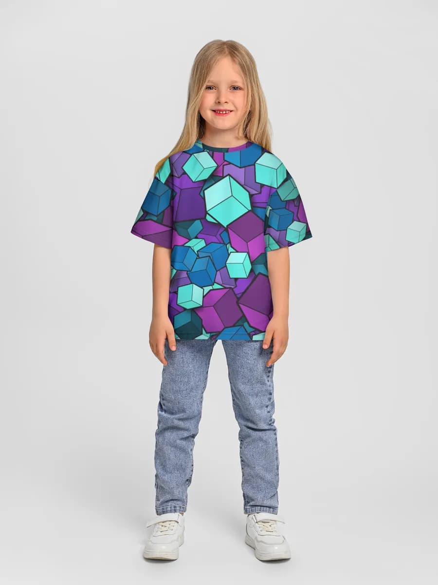 T-shirt coton oversize fille