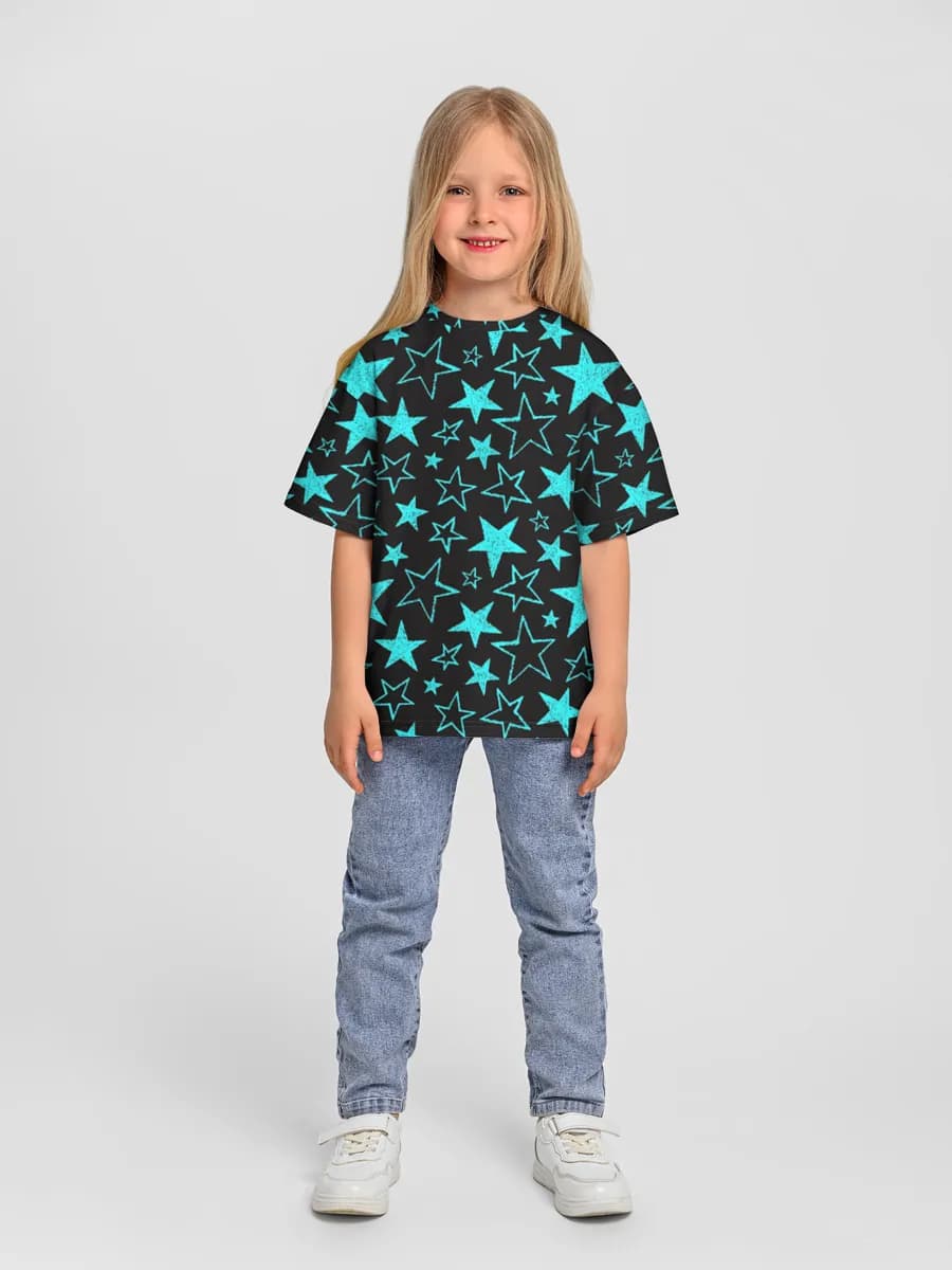 T-shirt coton oversize fille