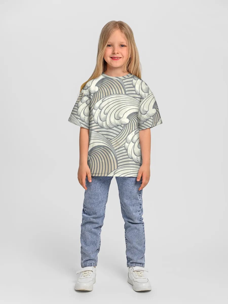 T-shirt coton oversize fille