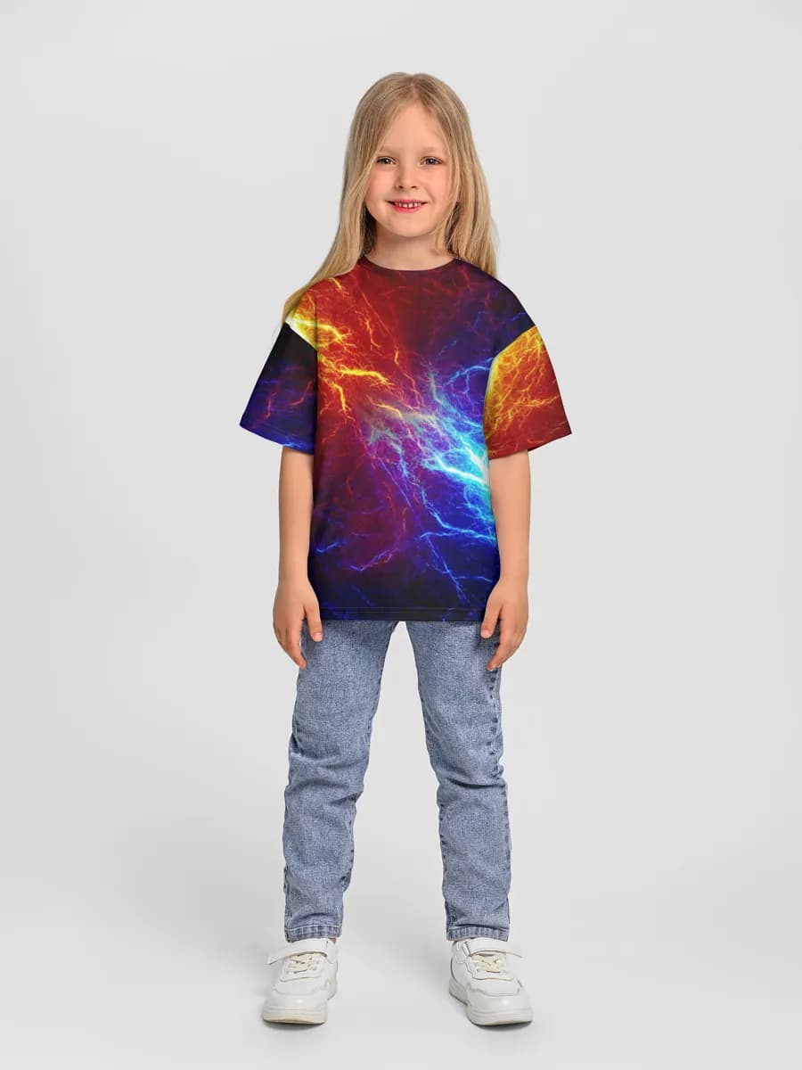 T-shirt coton oversize fille