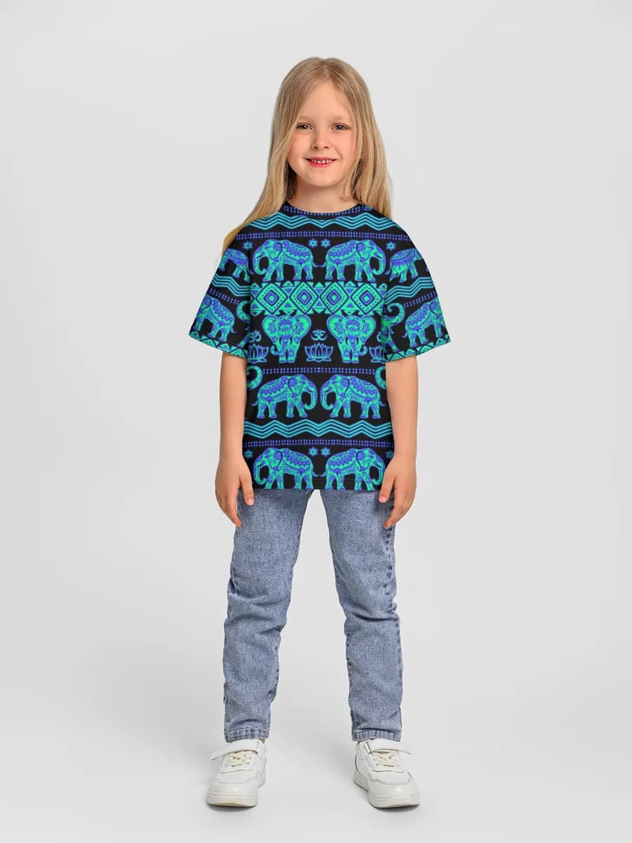 T-shirt coton oversize fille