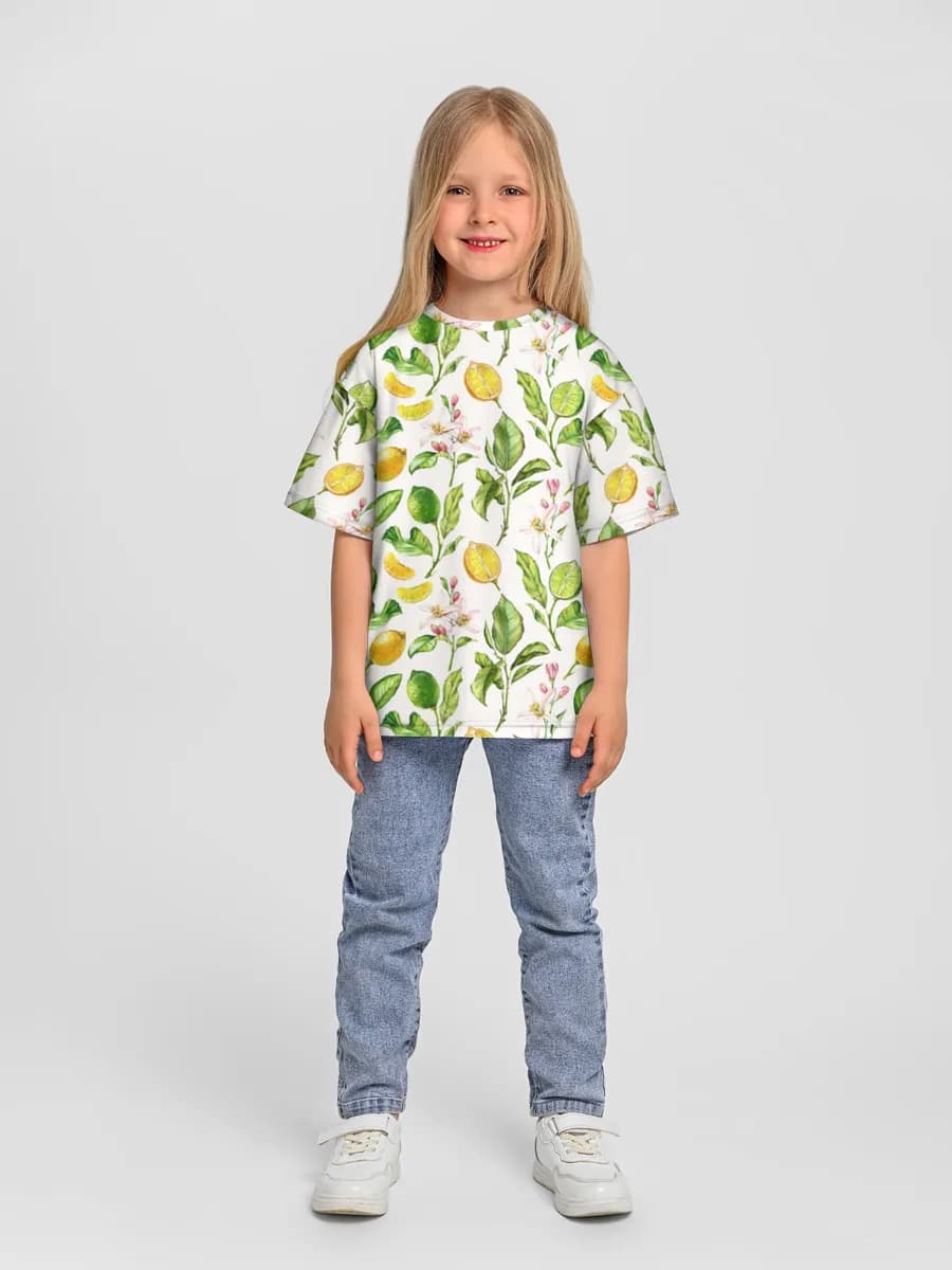 T-shirt coton oversize fille