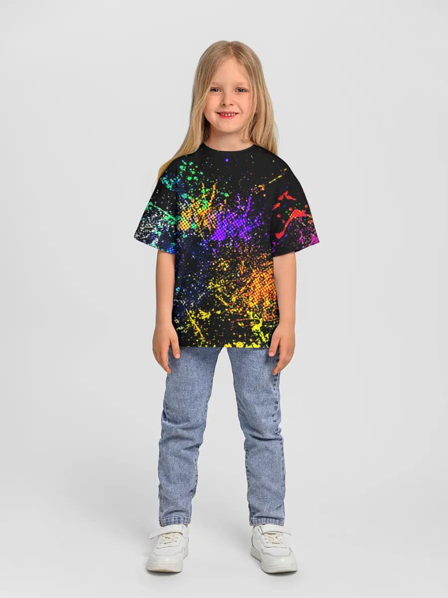 T-shirt coton oversize fille