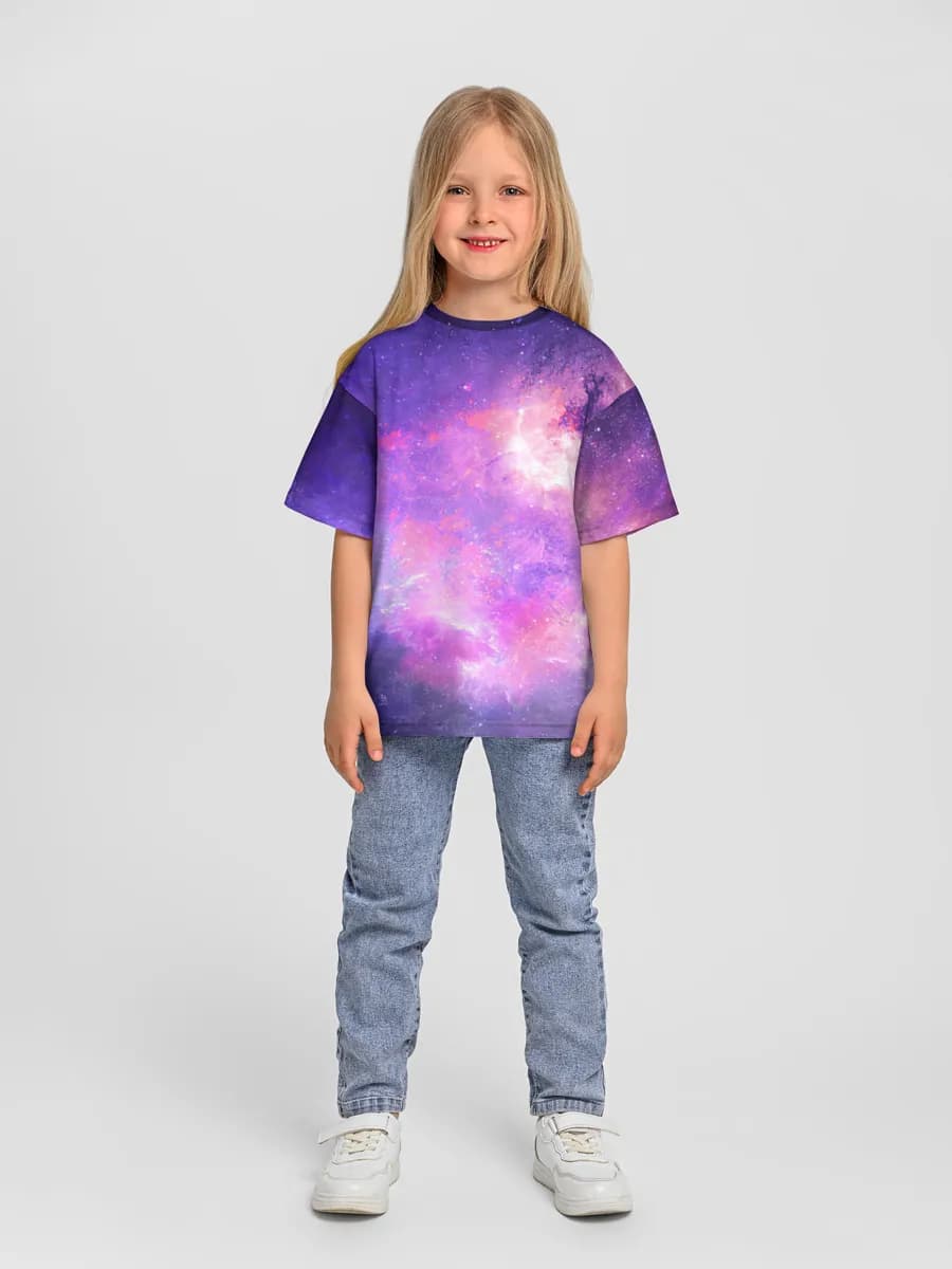 T-shirt coton oversize fille