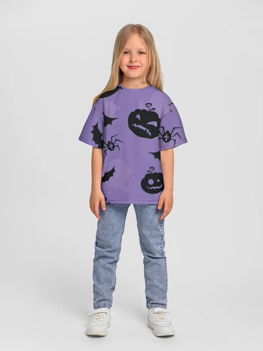 T-shirt coton oversize fille