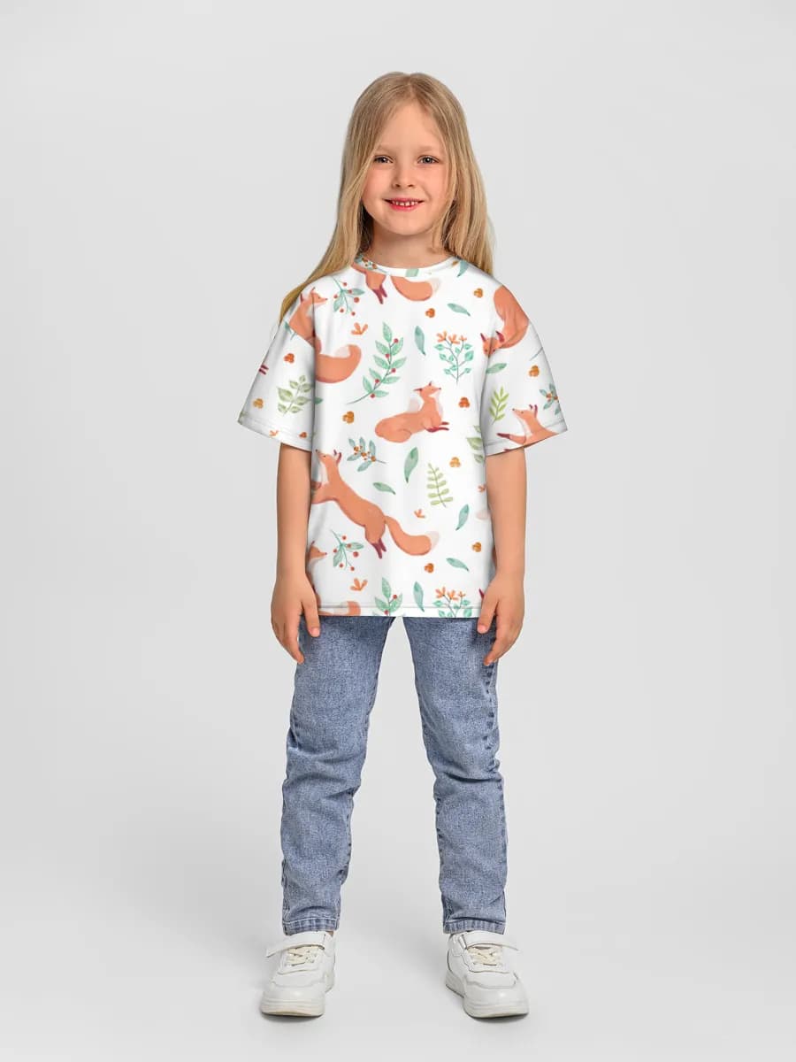 T-shirt coton oversize fille