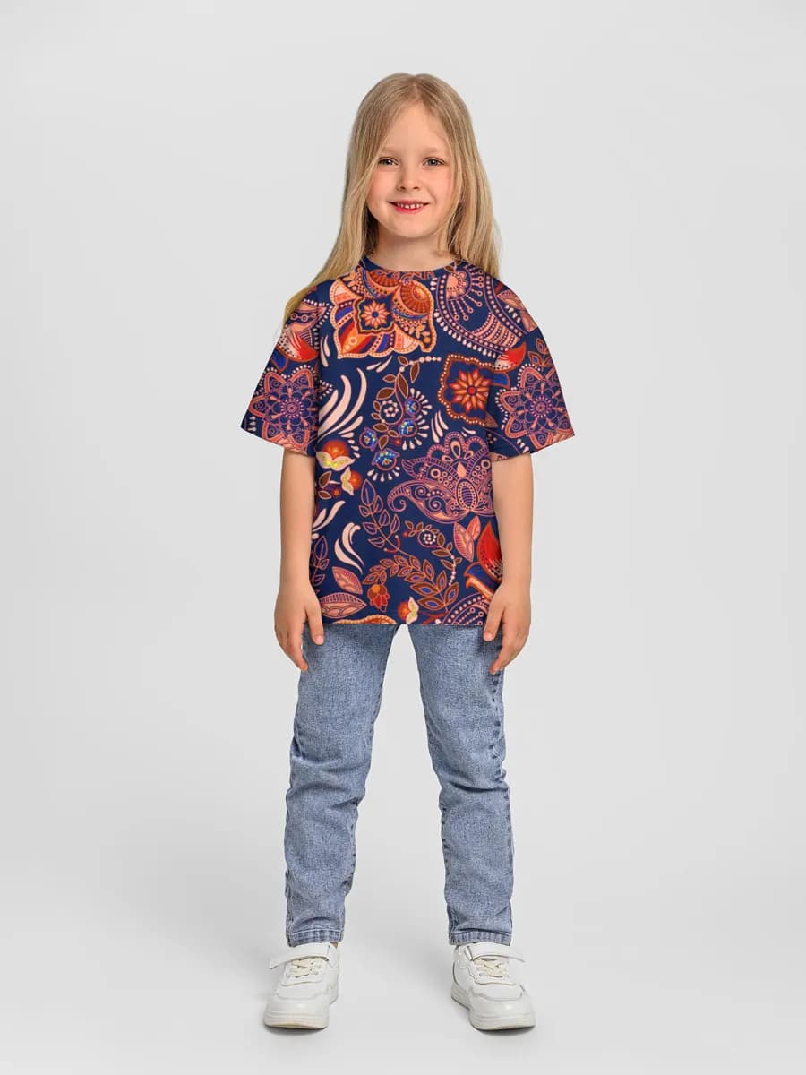 T-shirt coton oversize fille