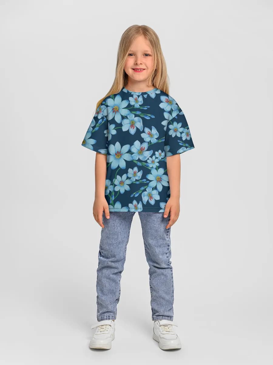 T-shirt coton oversize fille