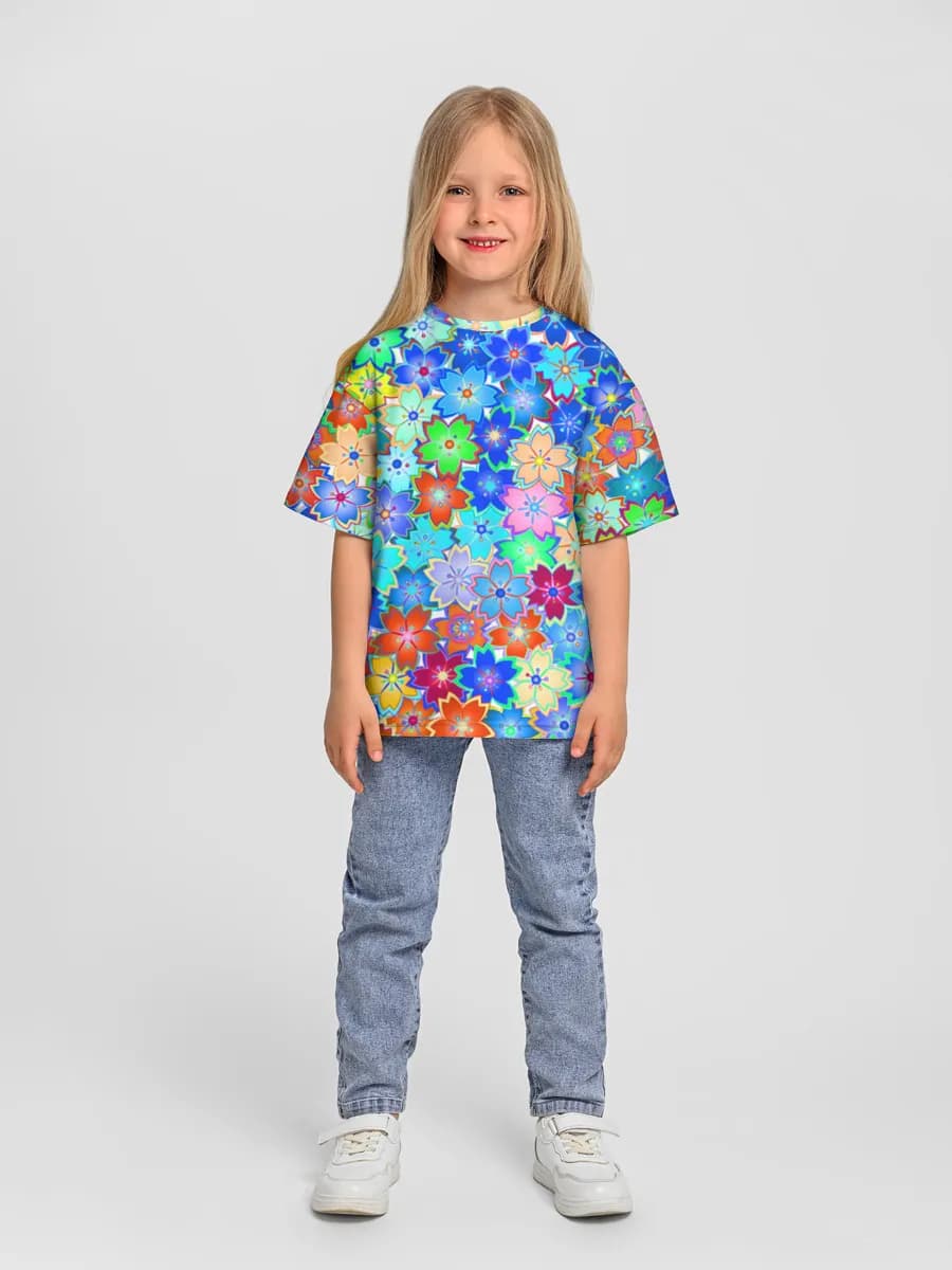 T-shirt coton oversize fille