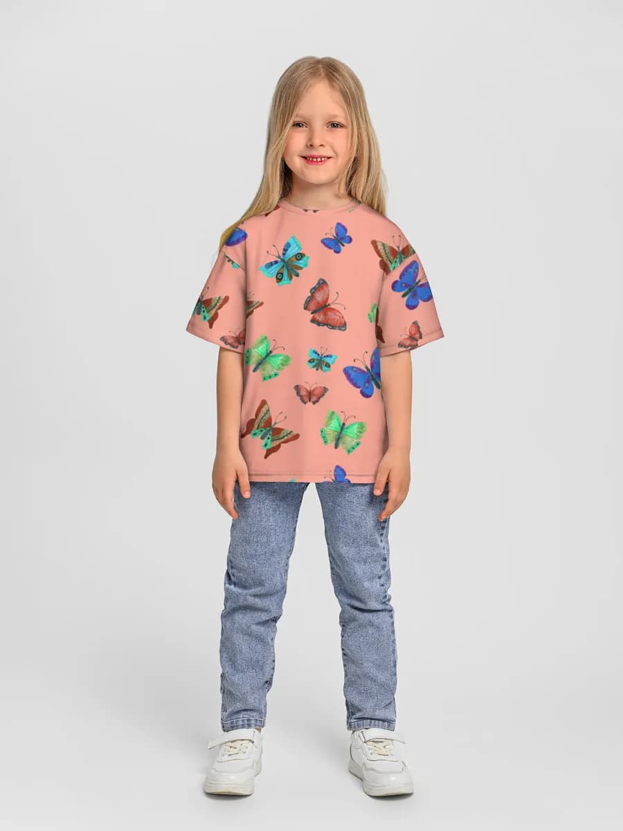 T-shirt coton oversize fille
