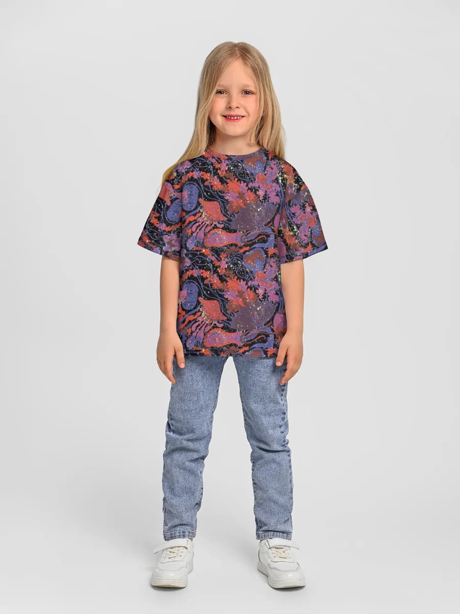 T-shirt coton oversize fille