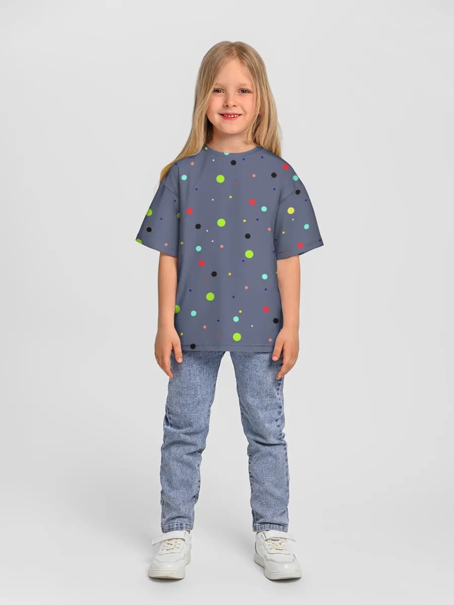 T-shirt coton oversize fille