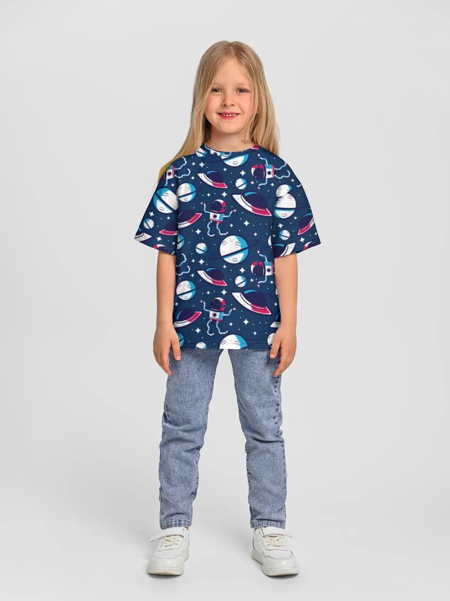 T-shirt coton oversize fille