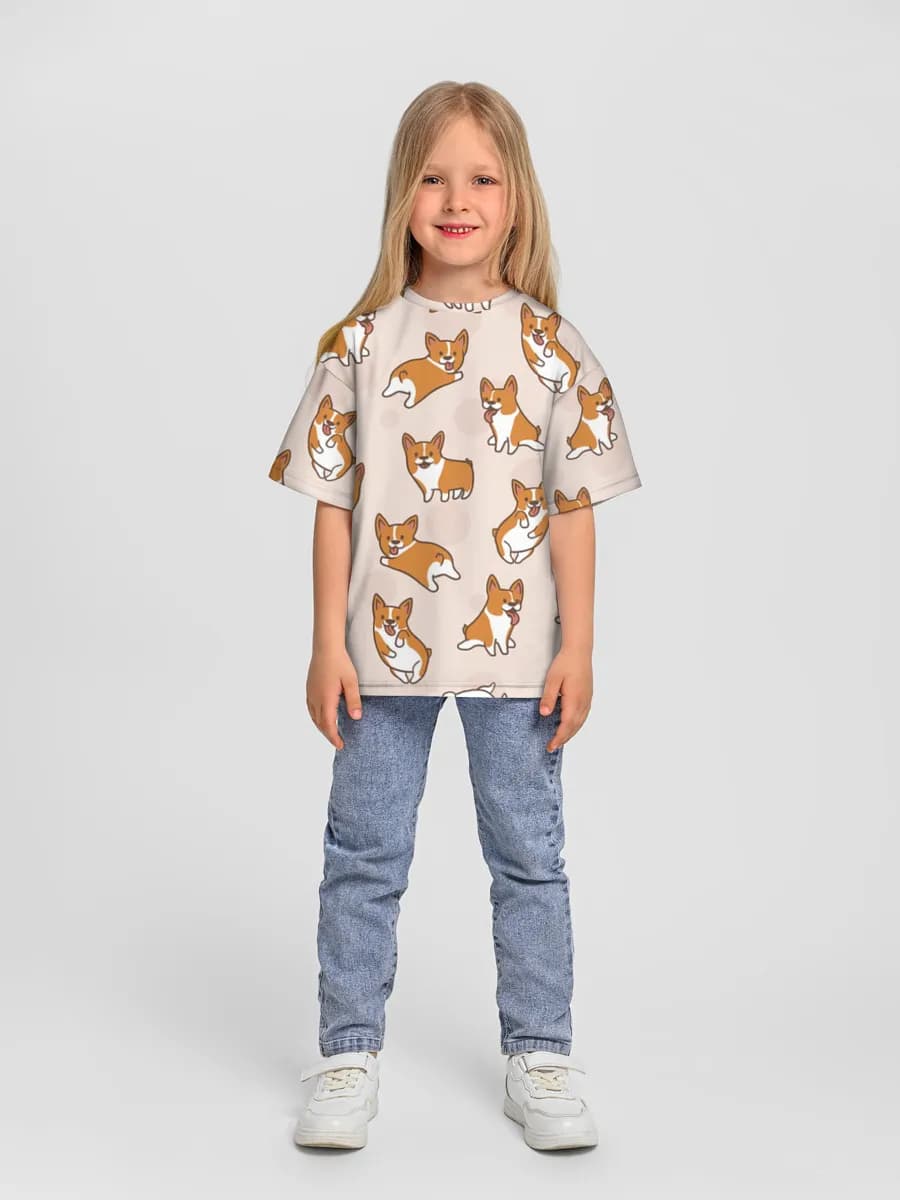 T-shirt coton oversize fille