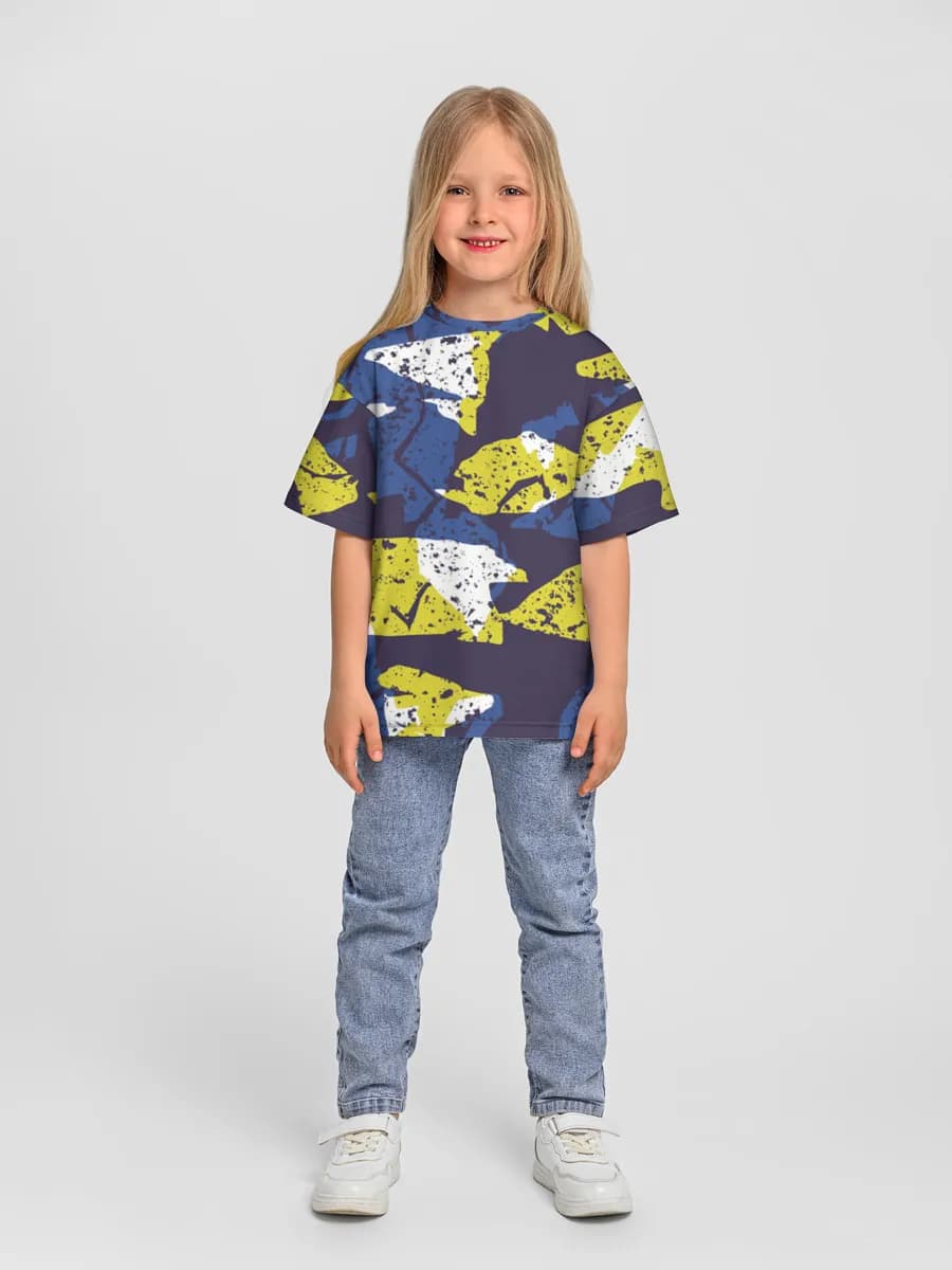 T-shirt coton oversize fille