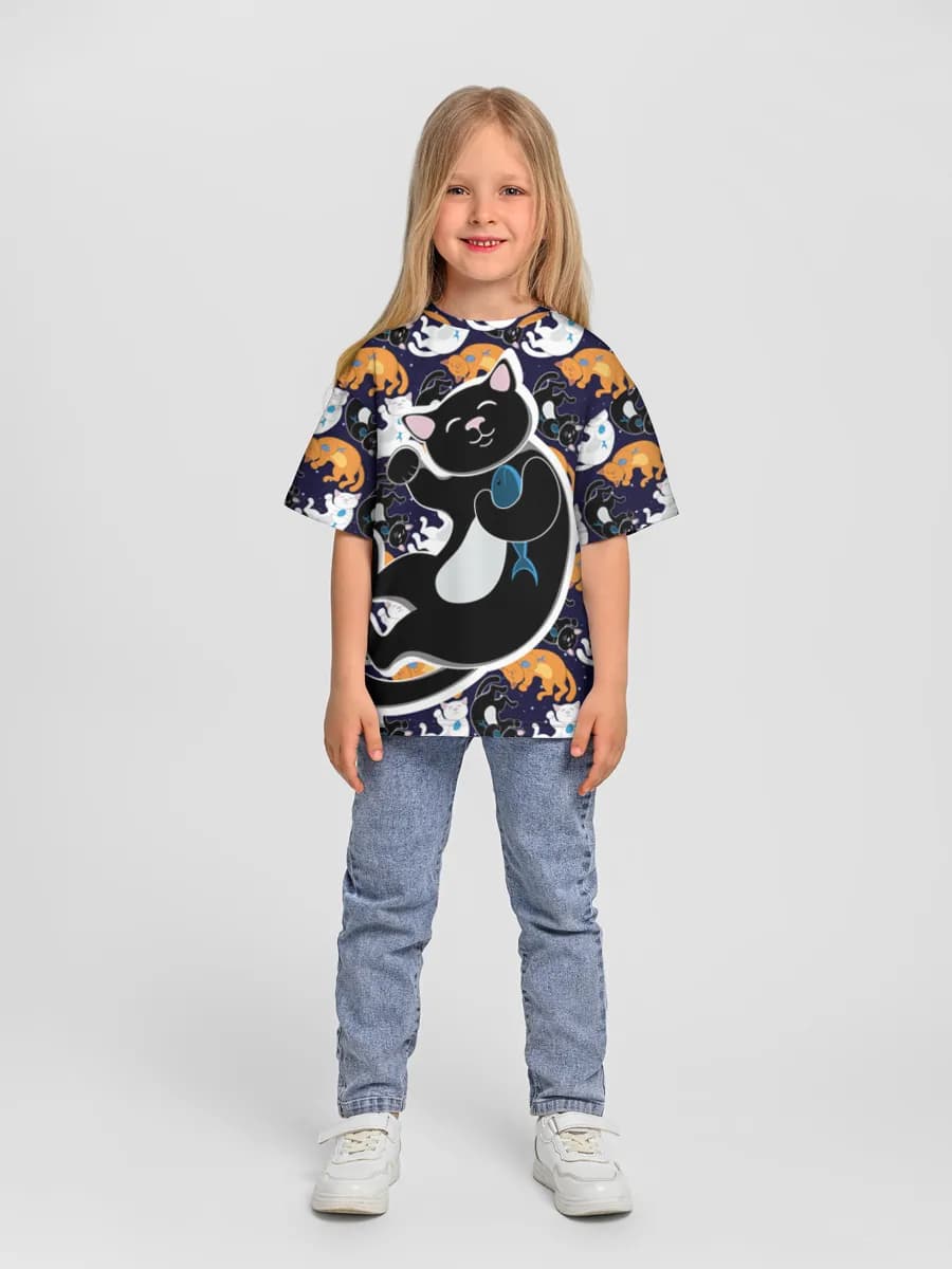 T-shirt coton oversize fille