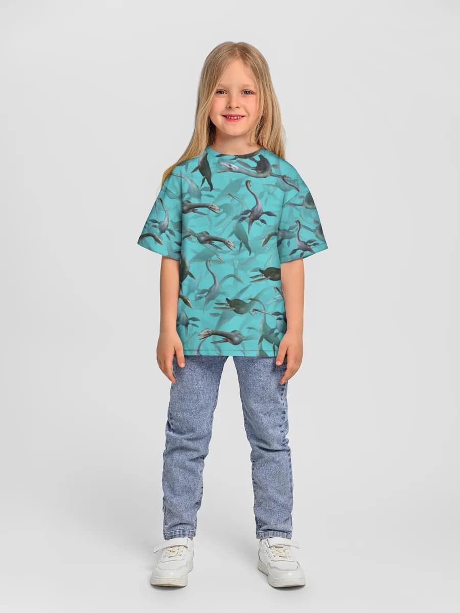 T-shirt coton oversize fille