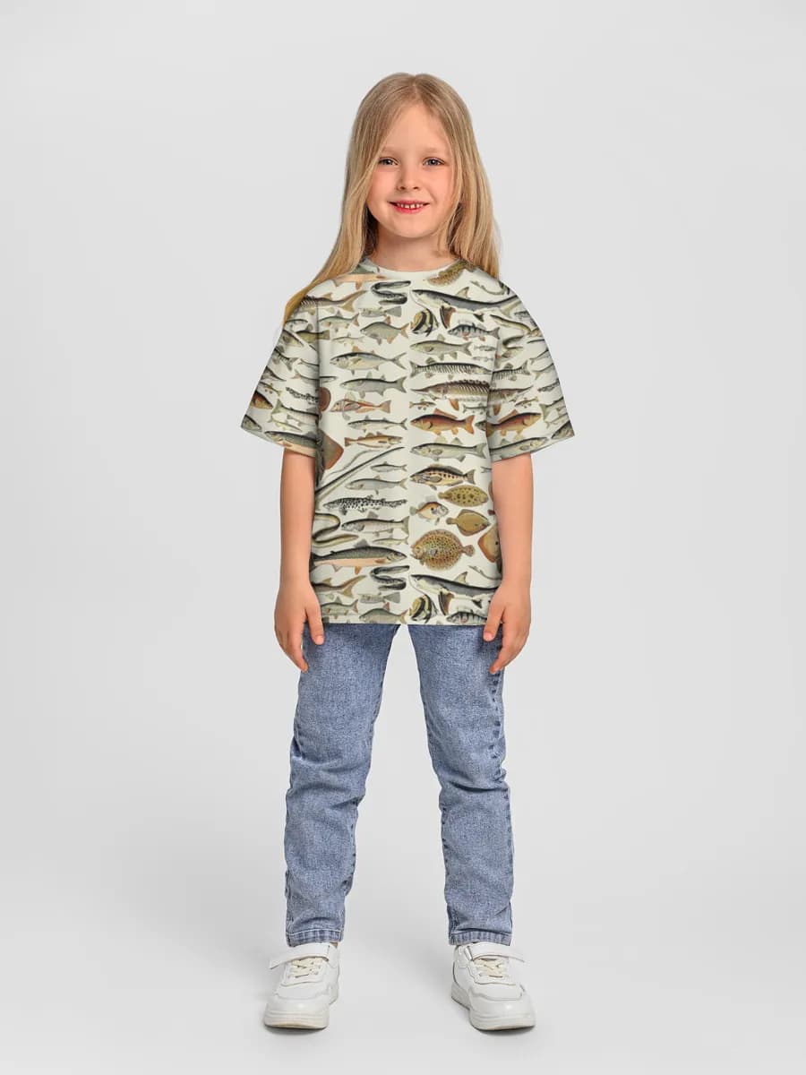 T-shirt coton oversize fille