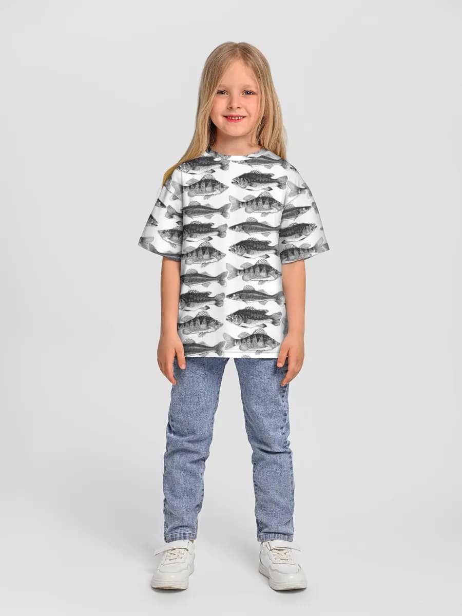 T-shirt coton oversize fille