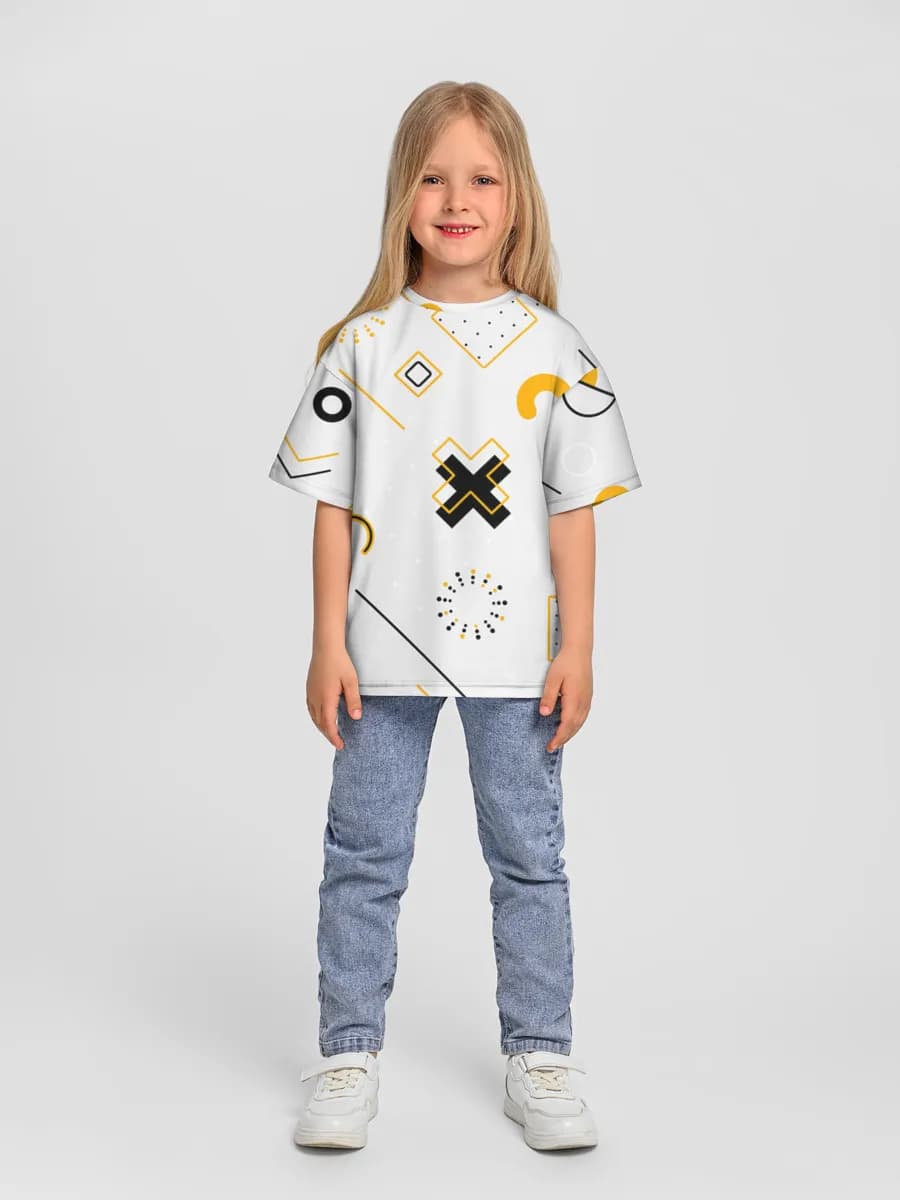 T-shirt coton oversize fille