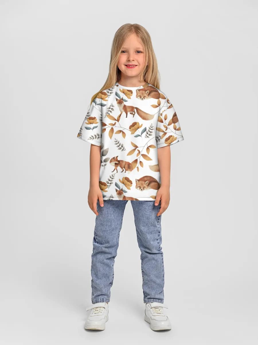 T-shirt coton oversize fille