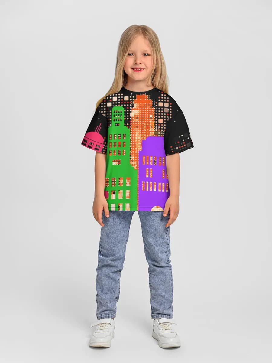 T-shirt coton oversize fille